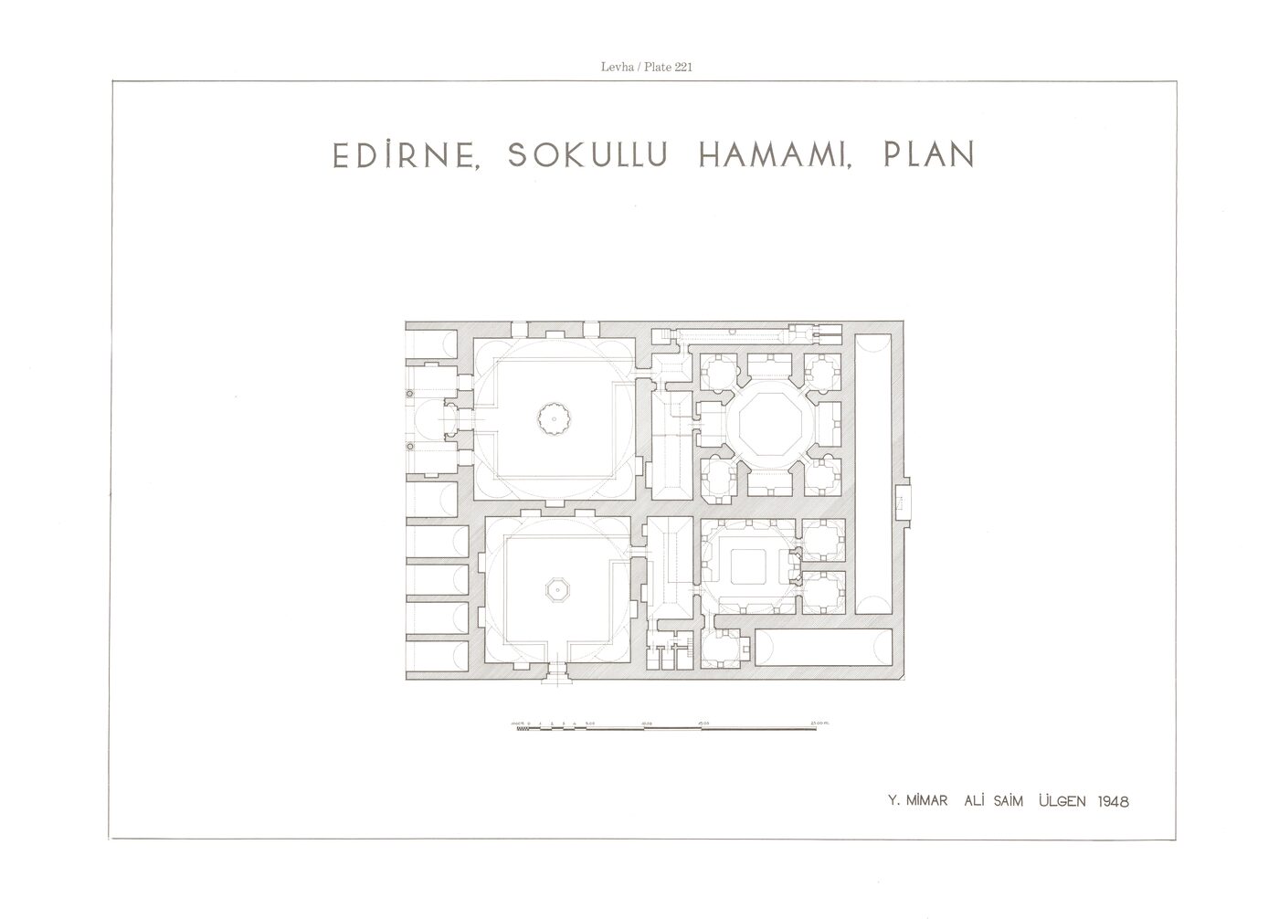 Archival documentation of the hamam