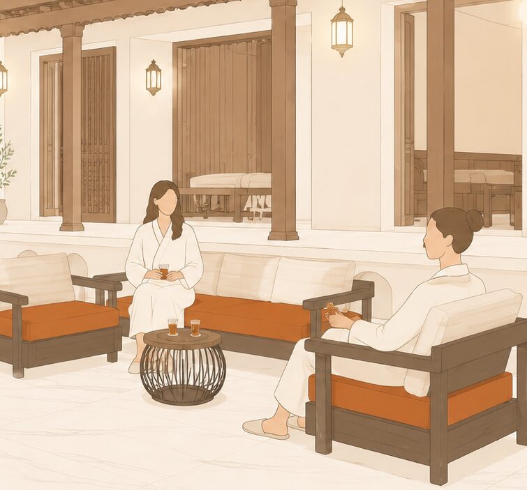 Rest after the ritual